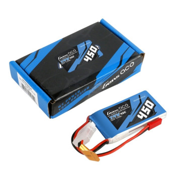 GENS ACE 7.4V 450MAH 45C 2S JST-SYP PLUG