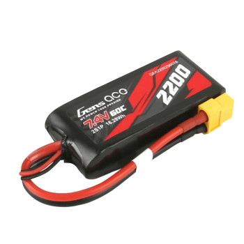 GENS ACE 7.4V 2200MA 60C LIPO XT60