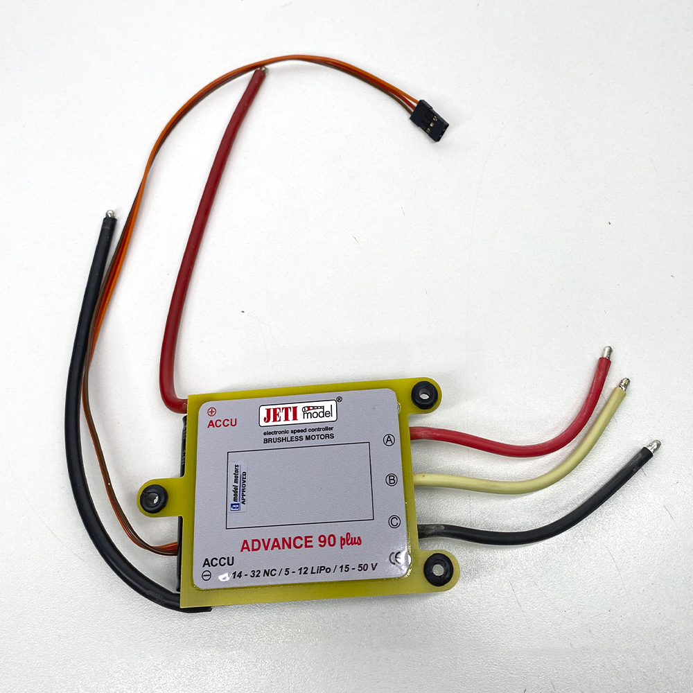 ESC JETI ADVANCE 90 OPTO PLUS BRUSHLESS JA-90-AP ESC JETI ADVANCE 90 OPTO PLUS BRUSHLESS JA-90-AP