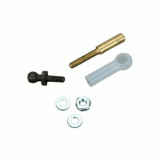 DUB181 THREADED BALL LINK 2-56