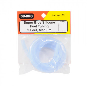 MANGUEIRA DUBRO BLUE SILICONE TUBING MEDIUM (3/32 MANGUEIRA DUBRO BLUE SILICONE TUBING MEDIUM (3/32