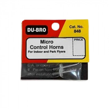 DUBRO MICRO CONTROL HORNS 2PC DUB848 DUBRO MICRO CONTROL HORNS 2PC DUB848