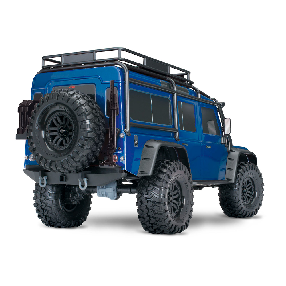 CARRO TRAXXAS 1/10 TRX-4 LAND ROVER DEFENDER CRAWLER BLUE 820564