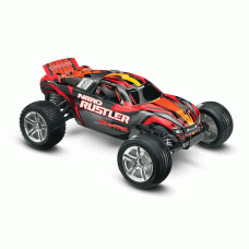 CARRO RUSTLER NITRO TRAXXAS RTR RED 440963