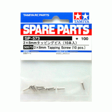 TAMIYA ACC 2X8MM TAPPING SCREW (10PCS) 50573