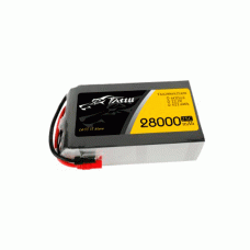 GENS ACE TATTU 28000MAH 22.2V 25C LIPO AS150 +XT150 PLUG