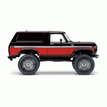 CARRO TRAXXAS 1/10 TRX-4 BRONCO RANGER XLT CRAWLER TQI RED 82046-4