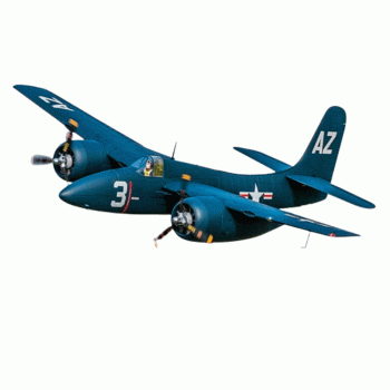 AVIAO FW FLIGHTLINE F7F-3 TIGERCAT 1600MM (63
