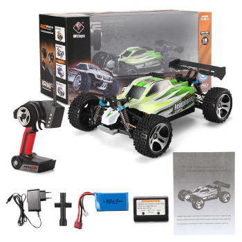 WLTOYS CAR 1/18 RC RTR VORTEX 4WD 70KM GREEN A959-B