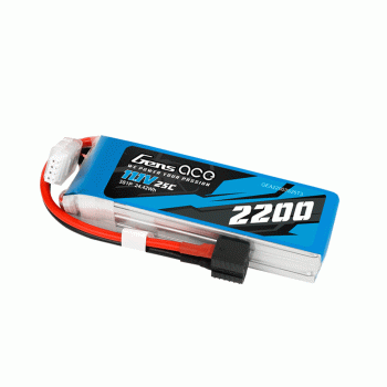 GENS ACE 11.1V 2200MAH 25C 3S XT60 CONNECTOR