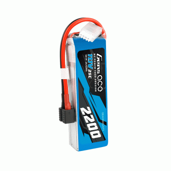 GENS ACE 11.1V 2200MAH 25C 3S XT60 CONNECTOR