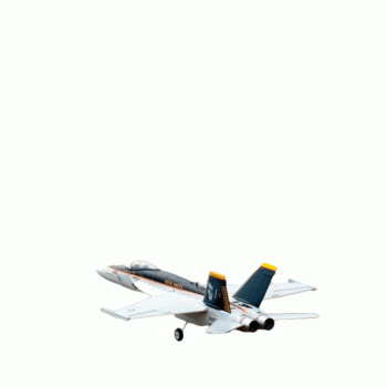 FW F-18 64MM PNP 4S YELLOW FJ10712P