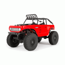 CARRO AXIAL 1/24 SCX24 DEADBOLT 4WD ROCK CRAWLER RTR RED AXI90081T1