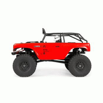 CARRO AXIAL 1/24 SCX24 DEADBOLT 4WD ROCK CRAWLER RTR RED AXI90081T1