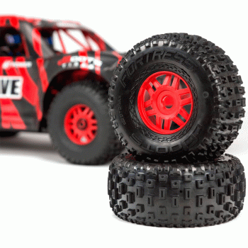 CARRO ARRMA 1/7 MOJAVE 6S 4WD BLX DESERT RTR RED/BLACK ARA7604V2T2