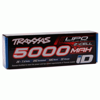 PACK TRAXXAS LIPO 5000MAH 7.4V 25C 2842X