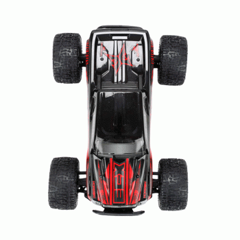 CARRO ECX RUCKUS 1/18 TRUCK 4WD BLC/RED ECX01000T1