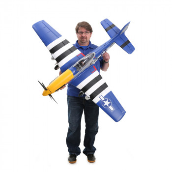 AVIAO E-FLITE P-51D MUSTANG 1.5M SMART BNF BASIC EFL01250