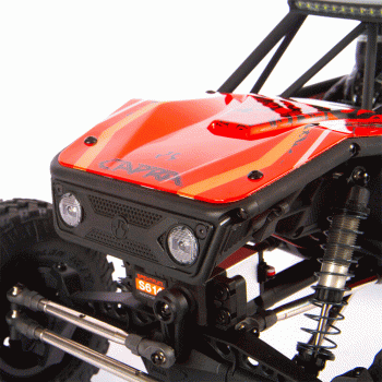 CARRO AXIAL 1/10 CAPRA UNLIMITED 1.9 TRAIL BUGGY RTR RED AXI03000T1
