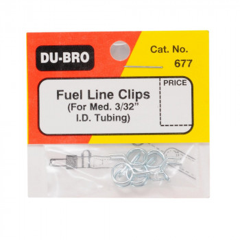 DUBRO FUEL LINE CLIP MEDIUM (4PCS) DUB677 DUBRO FUEL LINE CLIP MEDIUM (4PCS) DUB677
