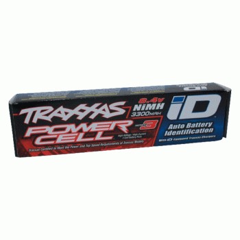 PACK TRAXXAS NIMH 3300MAH 8.4V FLAT 2940X