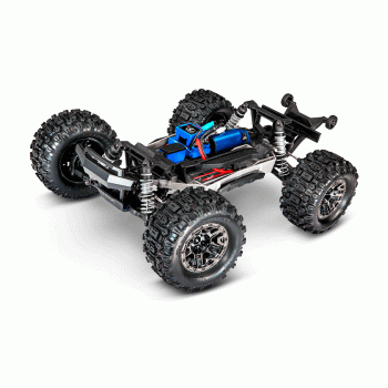 CARRO TRAXXAS 1/10 HOSS 4WD VXL 3S MONSTER-T TQI SHADOW RED 900764