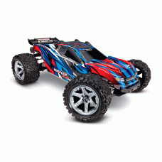 CARRO TRAXXAS 1/10 RUSTLER 4WD VXL BLX TQI TSM BLUE 67076-4