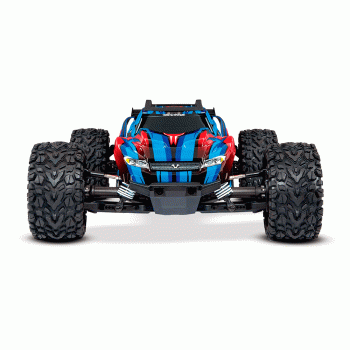 CARRO TRAXXAS 1/10 RUSTLER 4WD VXL BLX TQI TSM BLUE 67076-4