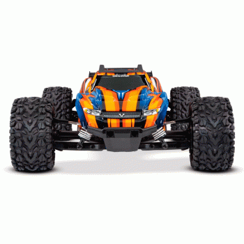 CARRO TRAXXAS 1/10 RUSTLER 4WD VXL BLX TQI TSM ORANGE 67076-4