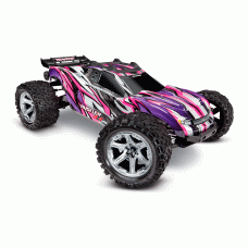 CARRO TRAXXAS 1/10 RUSTLER 4WD VXL BLX TQI TSM PINK 67076-4