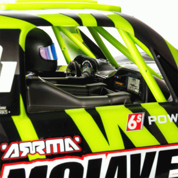 CARRO ARRMA 1/7 MOJAVE 6S 4WD BLX DESERT RTR GREEN/BLACK ARA7604V2T1