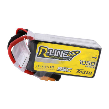 GENS ACE TATTU R-LINE 1050MAH 14.8V 95C LIPO XT60 PLUG