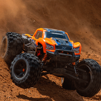 CARRO TRAXXAS X-MAXX BLX 8S 4WD TQI TSM ORANGE 77086-4