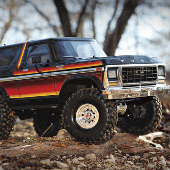 CARRO TRAXXAS 1/10 TRX-4 BRONCO RANGER XLT CRAWLER TQI SUN 82046-4