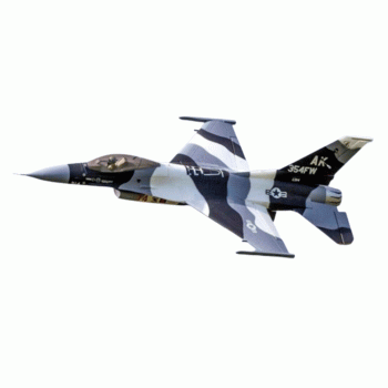 FW F-16 70MM BLACK/WHITE ALASKA SNOW CAMUFLADO FJ21124P