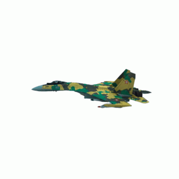 AVIAO FW SU-35 PNP DESERT CAMO TWIN 70MM EDF VECTORED JET FJ30323P