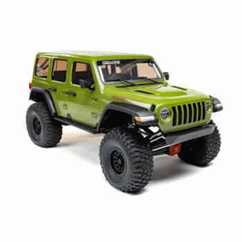 CARRO AXIAL 1/6 SCX6 JEEP JLU WRANGLER CRAWLER RTR GREEN AXI05000T1