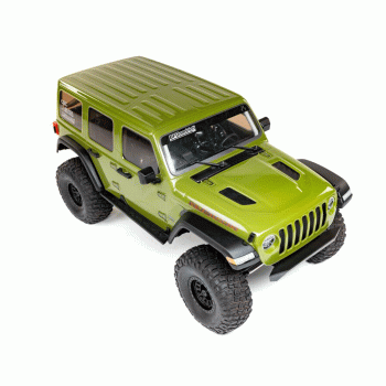 CARRO AXIAL 1/6 SCX6 JEEP JLU WRANGLER CRAWLER RTR GREEN AXI05000T1