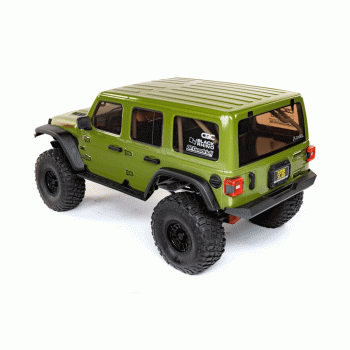 CARRO AXIAL 1/6 SCX6 JEEP JLU WRANGLER CRAWLER RTR GREEN AXI05000T1