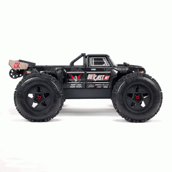 CARRO ARRMA 1/8 OUTCAST 6S 4WD BLX BLACK ARA8710 (DISCONTINUED)