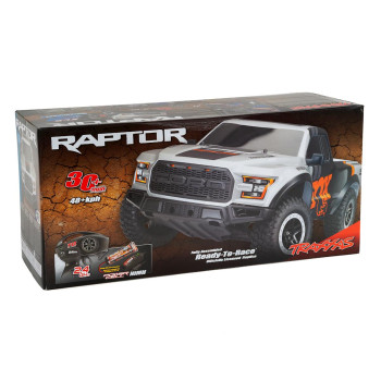 CARRO TRAXXAS 2017 FORD RAPTOR FOX ORANGE 2WD 58094-1
