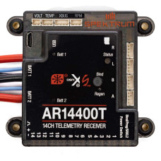 R14CH AR14400T SPEKTRUM 2.4GHZ POWERSAFE TELEMETRY SPMAR14400T