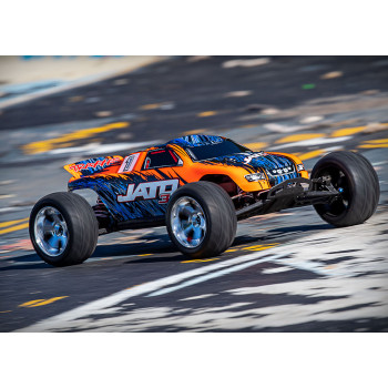 CARRO TRAXXAS 1/10 JATO 3.3 2WD STADIUM TSM RTR ORANGE 55077-3