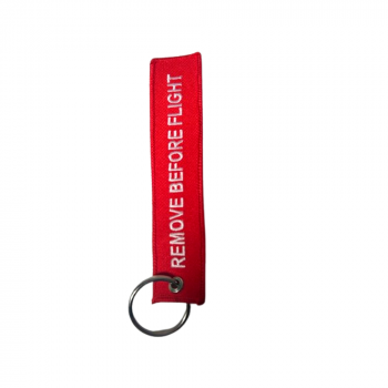 KEYCHAIN REMOVE BEFORE FLIGHT CONTINENTAL MOTORS