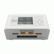 CARREGADOR GENS ACE AC200W/DC300W DUAL CHARGER/BALANCE WHITE GEA200W