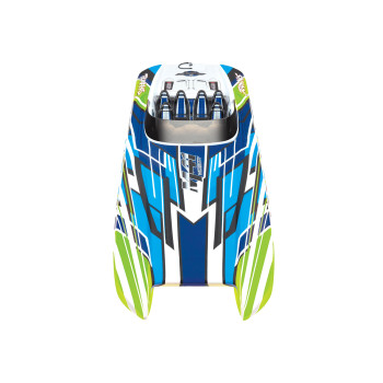 LANCHA TRAXXAS DCB M41 CATAMARAN RTR TQI TSM GREEN 57046-4