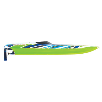 LANCHA TRAXXAS DCB M41 CATAMARAN RTR TQI TSM GREEN 57046-4