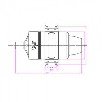 TURBINA KINGTECH K-160G4+ KERO START