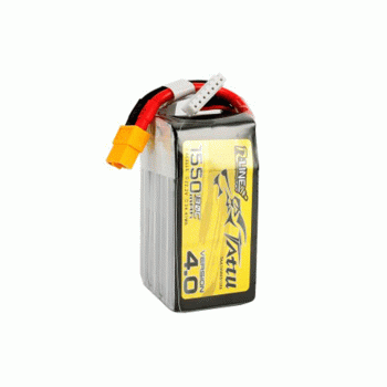 GENS ACE TATTU 22.2V 1550MAH 130C 6S TATTU R-LINE 4.0 LIPO XT60 PLUG