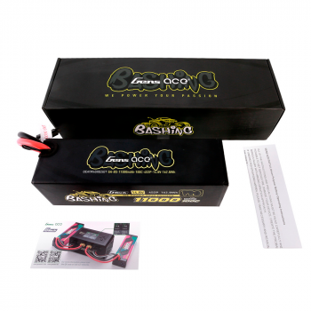 GENS ACE 14.8V 11000MAH 100C BASHING PRO G-TECH EC5 PLUG ARRMA